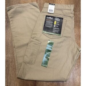 Mens 30x32 Carhartt FRB159-GKH FR Flame Resistant Canvas Pants Workwear NWT